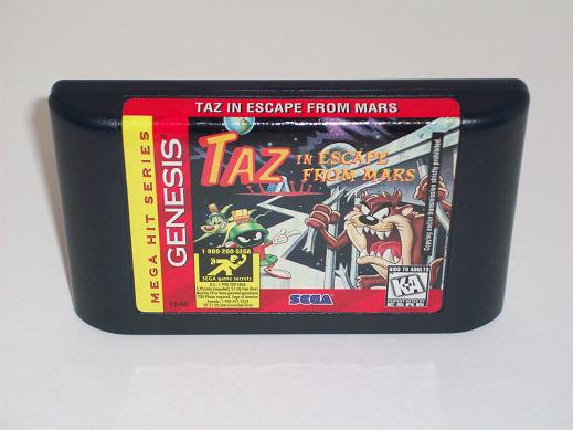 Taz in Escape from Mars - Genesis Game